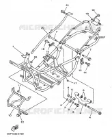 FRAME for Yamaha MAJESTY 1998