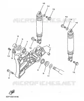 SWINGARM / SHOCK ABSORBER for Yamaha MAJESTY 1998