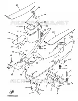 STAND / FOOTREST for Yamaha MAJESTY 1998