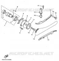 CAMSHAFT / TIMING CHAIN for Yamaha MAJESTY 1998