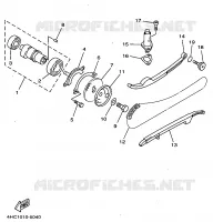CAMSHAFT / TIMING CHAIN for Yamaha MAJESTY 1998