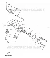WATERPUMP for Yamaha MAJESTY 1998