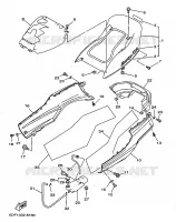 SIDE COVER for Yamaha MAJESTY 1998