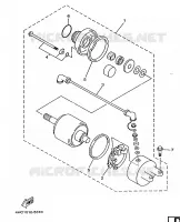 STARTER MOTOR for Yamaha MAJESTY 1998