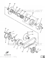 STARTER CLUTCH for Yamaha MAJESTY 1998