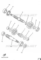 TRANSMISSION for Yamaha MAJESTY 1998