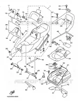 SEAT for Yamaha MAJESTY 1998