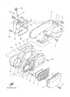 COVER   ENGINE 1 for Yamaha MAJESTY 2003