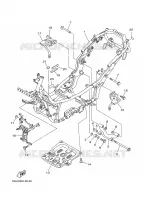 FRAME for Yamaha MAJESTY 2003