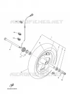 FRONT WHEEL for Yamaha MAJESTY 2003
