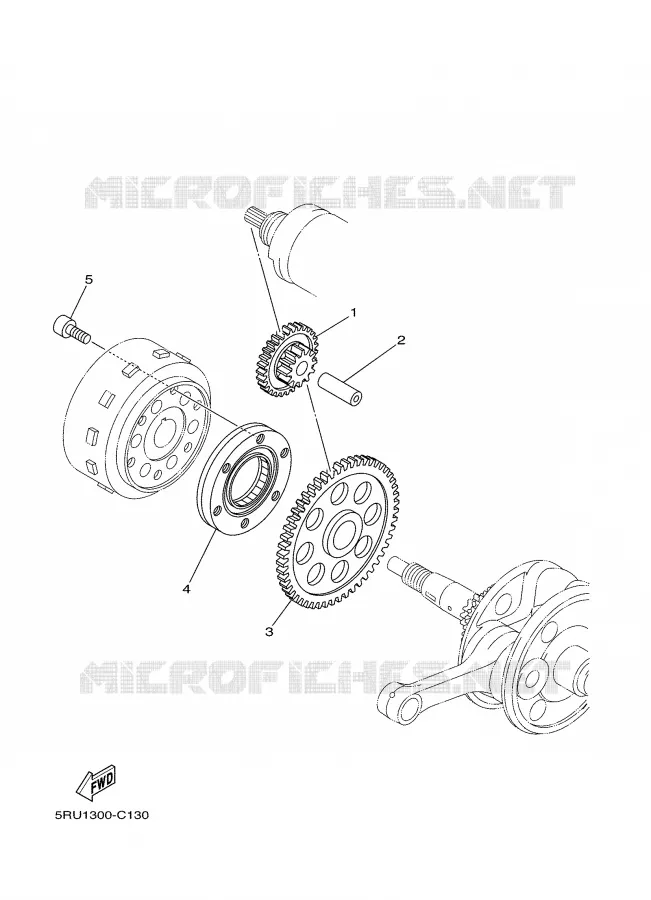 STARTER MOTOR Yamaha SCOOTER 400 2006 MAJESTY  YP400V