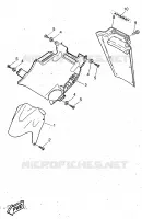 FENDER for Yamaha AEROX 1997