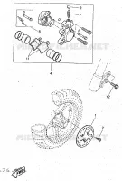 FRONT BRAKE CALIPER for Yamaha AEROX 1997