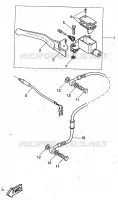 FRONT MASTER CYLINDER for Yamaha AEROX 1997