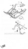 STAND / FOOTREST for Yamaha AEROX 1997