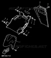 FENDER for Yamaha AEROX 1999