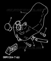 FUEL TANK for Yamaha AEROX 1999