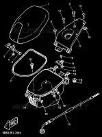 SEAT / CARRIER for Yamaha AEROX 1999