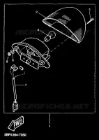 TAIL LIGHT for Yamaha AEROX 1999
