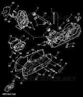 CRANKCASE for Yamaha AEROX 1999