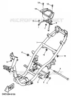 FRAME for Yamaha AEROX 1999