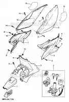 SIDE COVER for Yamaha AEROX 1999