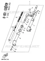FRONT FORK for Yamaha AEROX 1999