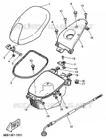 SEAT / CARRIER for Yamaha AEROX 1999