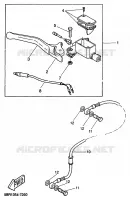 FRONT MASTER CYLINDER for Yamaha AEROX 1999