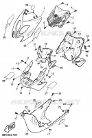 LEG SHIELD for Yamaha AEROX 1999