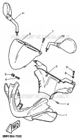 COVER 1 for Yamaha AEROX 1999