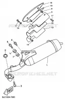 EXHAUST for Yamaha AEROX 1999