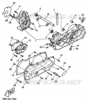 CRANKCASE for Yamaha AEROX 1999