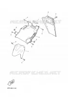FENDER for Yamaha AEROX 2001