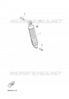 REAR SHOCK ABSORBER for Yamaha AEROX 2001