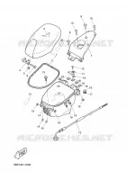 SEAT / CARRIER for Yamaha AEROX 2001
