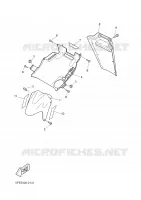 FRONT FENDER for Yamaha AEROX 2006