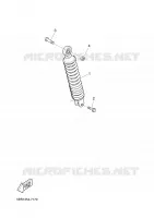 REAR SHOCK ABSORBER for Yamaha AEROX 2006
