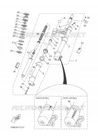 FRONT FORK for Yamaha AEROX 2006
