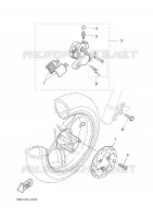 FRONT BRAKE CALIPER for Yamaha AEROX 2006
