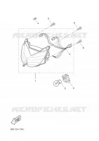HEADLIGHT for Yamaha AEROX 2006