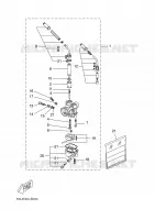CARBURETOR 2 for Yamaha AEROX 2006
