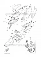 SIDE COVER for Yamaha AEROX 2006