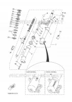FRONT FORK for Yamaha AEROX 2006