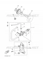OIL PUMP for Yamaha AEROX 2007