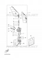 CARBURETOR 2 for Yamaha AEROX 2007