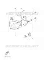 HEADLIGHT for Yamaha AEROX 2007