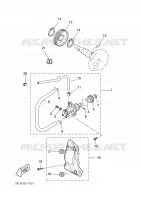 OIL PUMP for Yamaha AEROX 2008