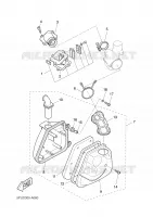 INTAKE 2 for Yamaha AEROX 2008