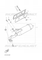 EXAUST 2 for Yamaha AEROX 2008